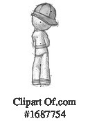 Firefighter Clipart #1687754 by Leo Blanchette