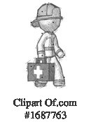 Firefighter Clipart #1687763 by Leo Blanchette