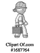 Firefighter Clipart #1687764 by Leo Blanchette