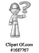 Firefighter Clipart #1687767 by Leo Blanchette