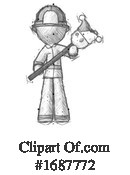 Firefighter Clipart #1687772 by Leo Blanchette