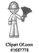 Firefighter Clipart #1687778 by Leo Blanchette