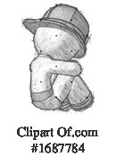 Firefighter Clipart #1687784 by Leo Blanchette