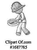 Firefighter Clipart #1687785 by Leo Blanchette