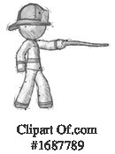 Firefighter Clipart #1687789 by Leo Blanchette