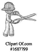 Firefighter Clipart #1687799 by Leo Blanchette