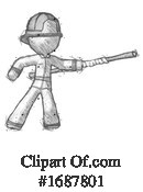 Firefighter Clipart #1687801 by Leo Blanchette