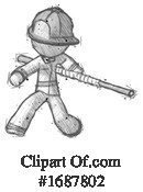 Firefighter Clipart #1687802 by Leo Blanchette