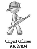 Firefighter Clipart #1687804 by Leo Blanchette