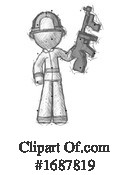 Firefighter Clipart #1687819 by Leo Blanchette