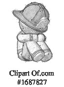 Firefighter Clipart #1687827 by Leo Blanchette