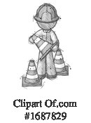 Firefighter Clipart #1687829 by Leo Blanchette