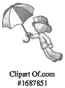 Firefighter Clipart #1687851 by Leo Blanchette