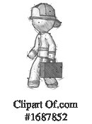 Firefighter Clipart #1687852 by Leo Blanchette