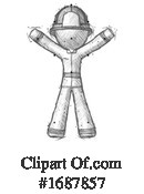 Firefighter Clipart #1687857 by Leo Blanchette