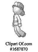 Firefighter Clipart #1687870 by Leo Blanchette