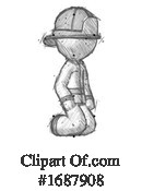 Firefighter Clipart #1687908 by Leo Blanchette