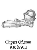 Firefighter Clipart #1687911 by Leo Blanchette