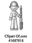 Firefighter Clipart #1687918 by Leo Blanchette