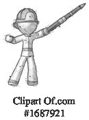 Firefighter Clipart #1687921 by Leo Blanchette