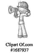Firefighter Clipart #1687937 by Leo Blanchette
