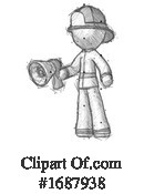 Firefighter Clipart #1687938 by Leo Blanchette