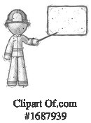 Firefighter Clipart #1687939 by Leo Blanchette