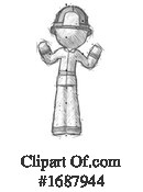 Firefighter Clipart #1687944 by Leo Blanchette