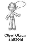 Firefighter Clipart #1687946 by Leo Blanchette