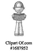 Firefighter Clipart #1687952 by Leo Blanchette