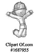Firefighter Clipart #1687955 by Leo Blanchette