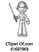 Firefighter Clipart #1687968 by Leo Blanchette
