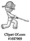 Firefighter Clipart #1687969 by Leo Blanchette