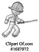 Firefighter Clipart #1687972 by Leo Blanchette