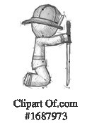 Firefighter Clipart #1687973 by Leo Blanchette