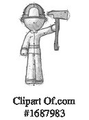 Firefighter Clipart #1687983 by Leo Blanchette