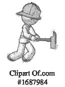 Firefighter Clipart #1687984 by Leo Blanchette