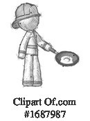 Firefighter Clipart #1687987 by Leo Blanchette