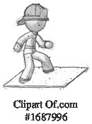Firefighter Clipart #1687996 by Leo Blanchette