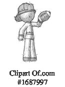 Firefighter Clipart #1687997 by Leo Blanchette
