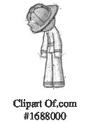 Firefighter Clipart #1688000 by Leo Blanchette