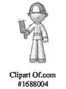 Firefighter Clipart #1688004 by Leo Blanchette