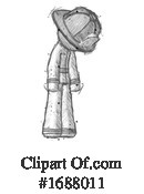 Firefighter Clipart #1688011 by Leo Blanchette