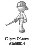 Firefighter Clipart #1688014 by Leo Blanchette