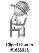 Firefighter Clipart #1688018 by Leo Blanchette