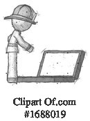 Firefighter Clipart #1688019 by Leo Blanchette