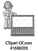 Firefighter Clipart #1688026 by Leo Blanchette