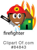 Firefighter Clipart #84843 by Pams Clipart