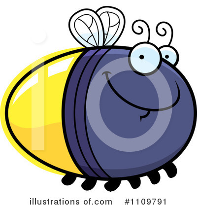 Royalty-Free (RF) Firefly Clipart Illustration by Cory Thoman - Stock Sample #1109791