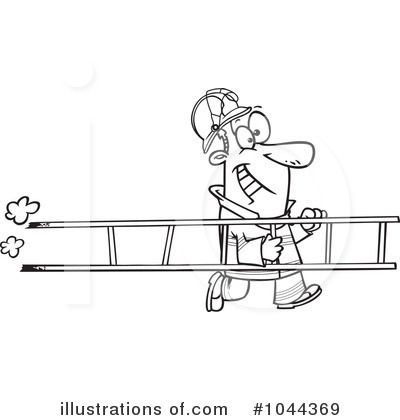 Ladder Clipart #1044369 by toonaday